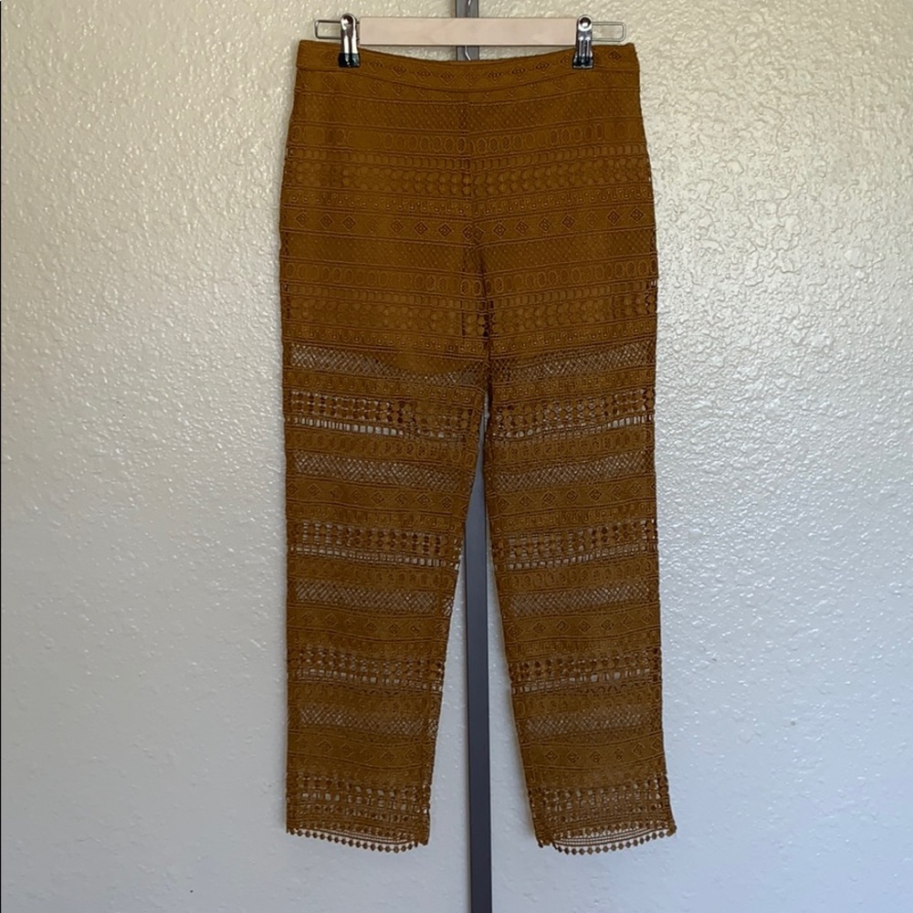 ZARA WOMAN lace pants